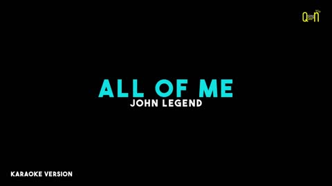ภาพตัวอย่าง All Of Me - John Legend ( Karaoke Version )